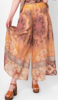 Palazzo Print Pants