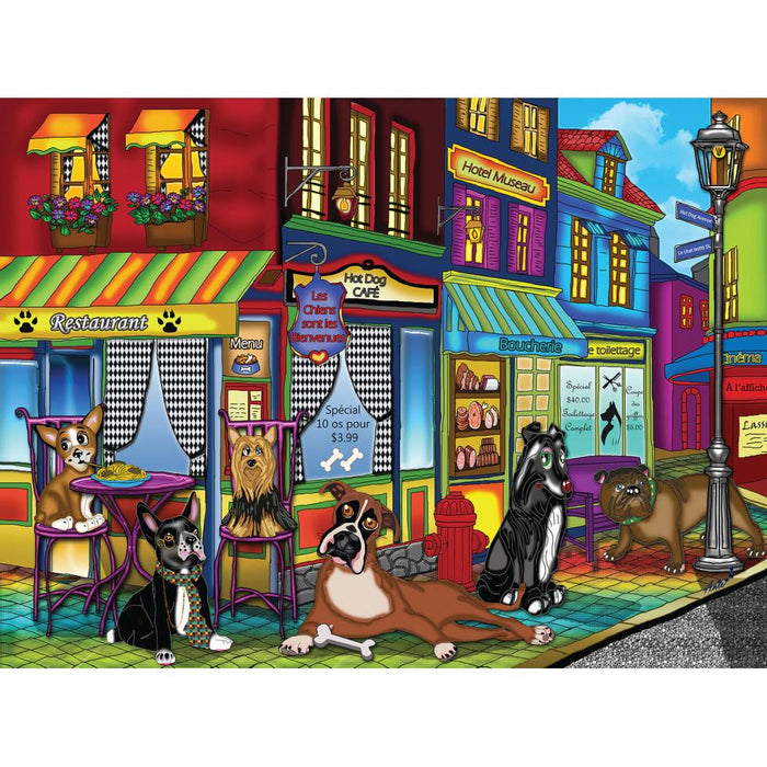 Puzzle - Dogs on the Block