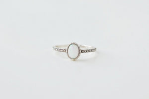 Ring Oval Opal