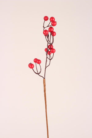 Faux Berries - Small Red