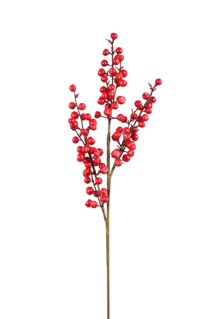 Faux Berries - Large Red
