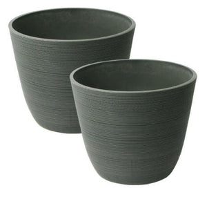 Planter - Valencia Round Ribbed Curve