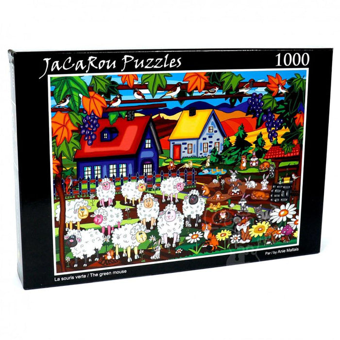 Puzzle - Souris Verte
