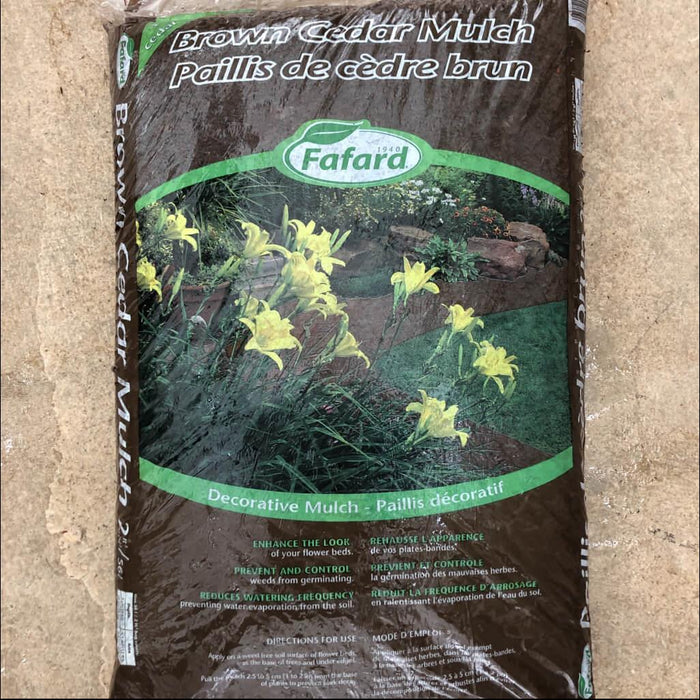 Mulch - Cedar Brown