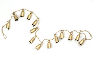 Bells Garland - Gold