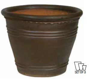 Planter - Ironstone Lined Cone