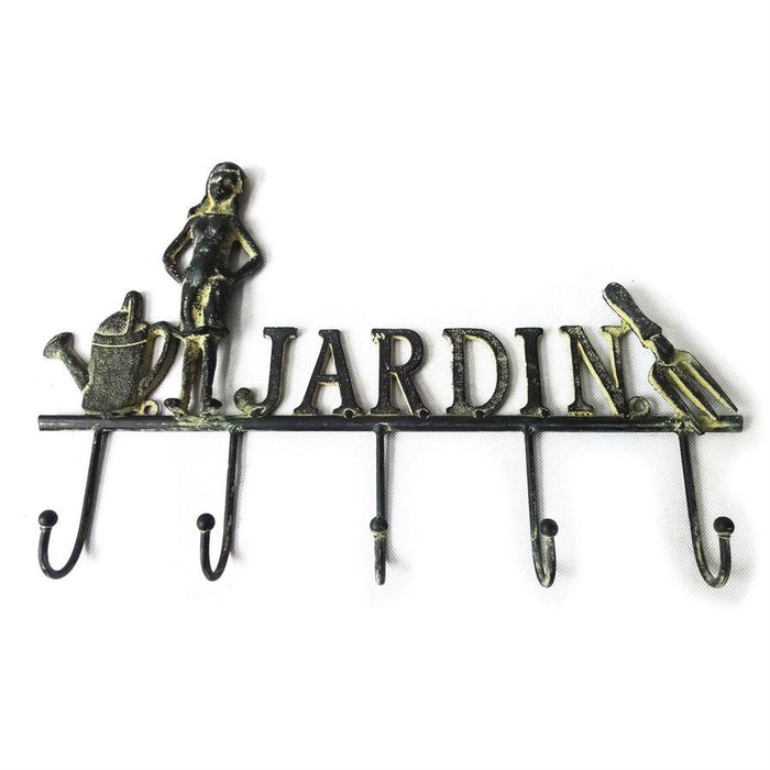 Jardin Sign with Hooks