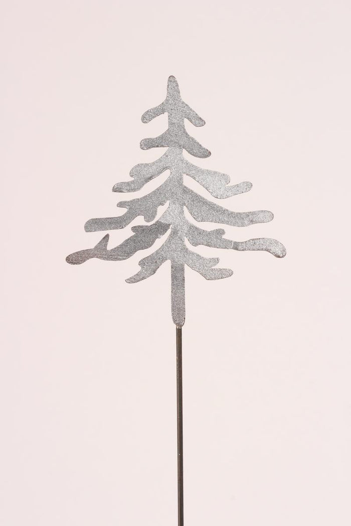 Tree - Large Metal Silver
