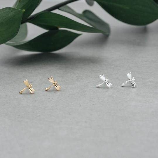 Earrings - Dragonfly Studs