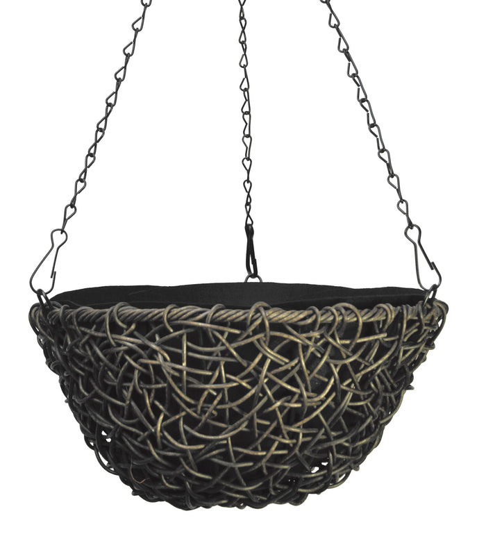 Hanging Basket - Twisted Weave