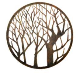 Circle Wall Art - Forest